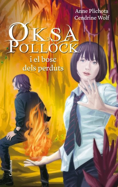 Oksa Pollock i el bosc dels perduts, de Plichota | portada del libro