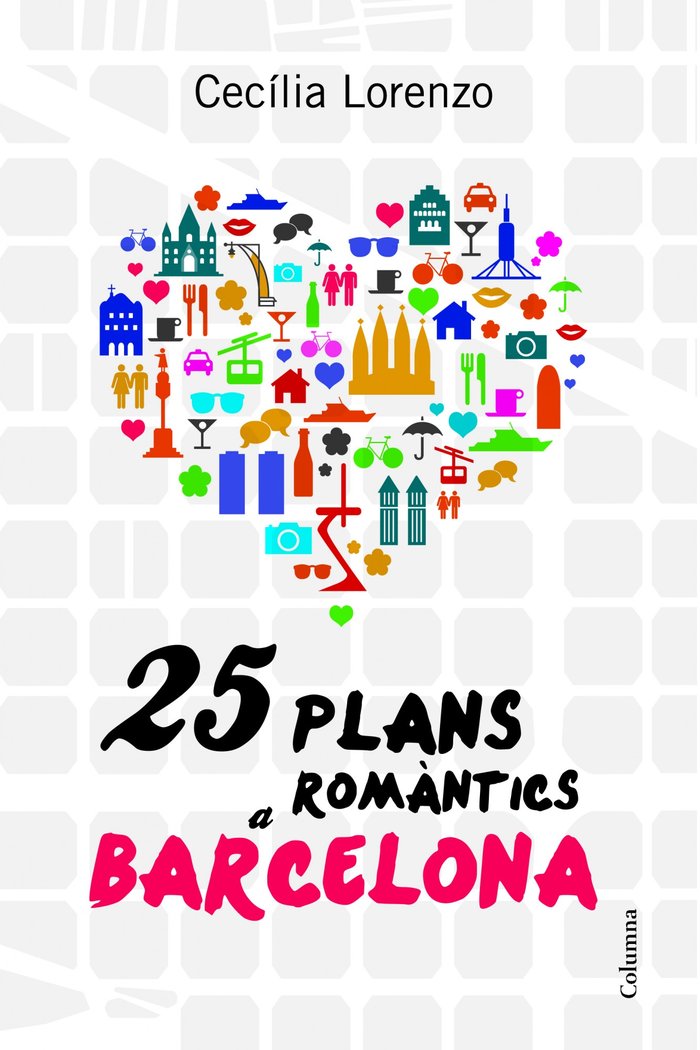 25 plans romàntics a Barcelona, de Lorenzo Gibert | portada del libro