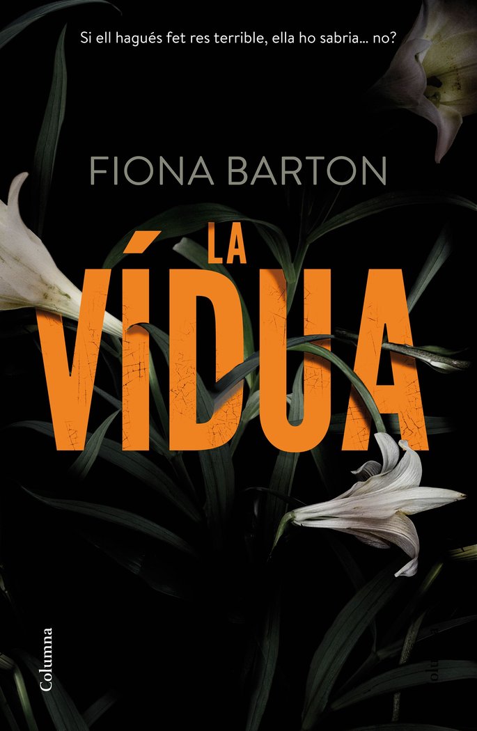 La vídua, de Barton | portada del libro