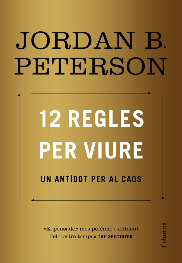 12 regles per viure, de Peterson, Jordan B. | portada del libro