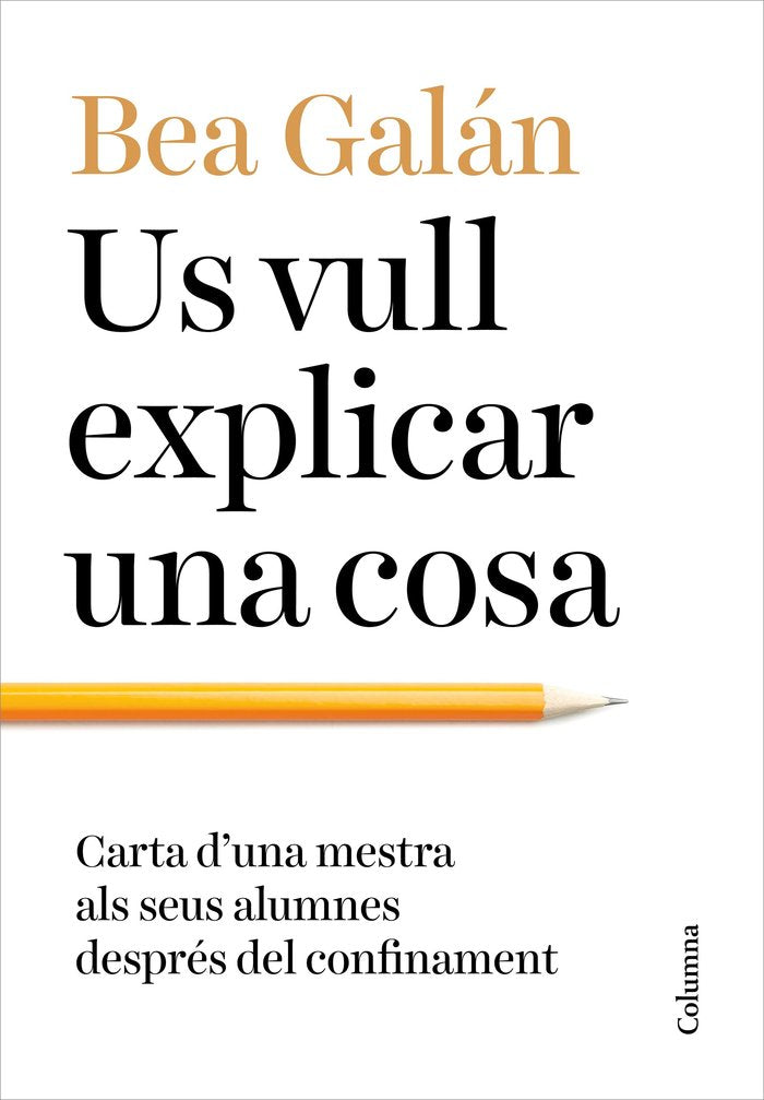 Us vull explicar una cosa, de Galán | portada del libro