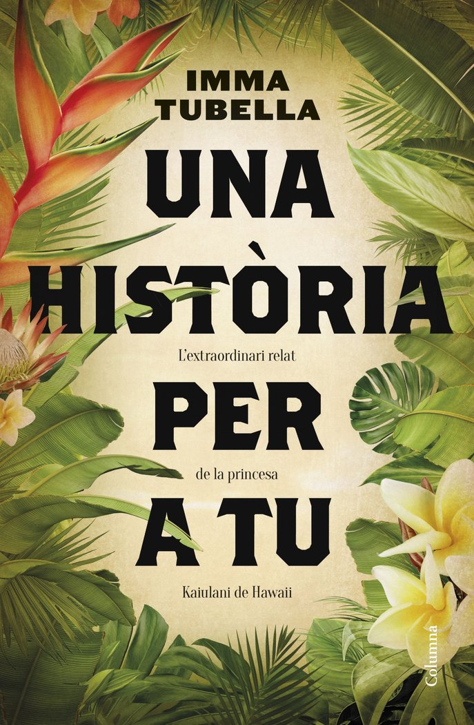 UNA HISTORIA PER A TU, de TUBELLA CASADEVALL, IMMA | portada del libro