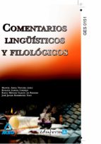 Comentarios lingüísticos y filológicos, de Varios autores | portada del libro
