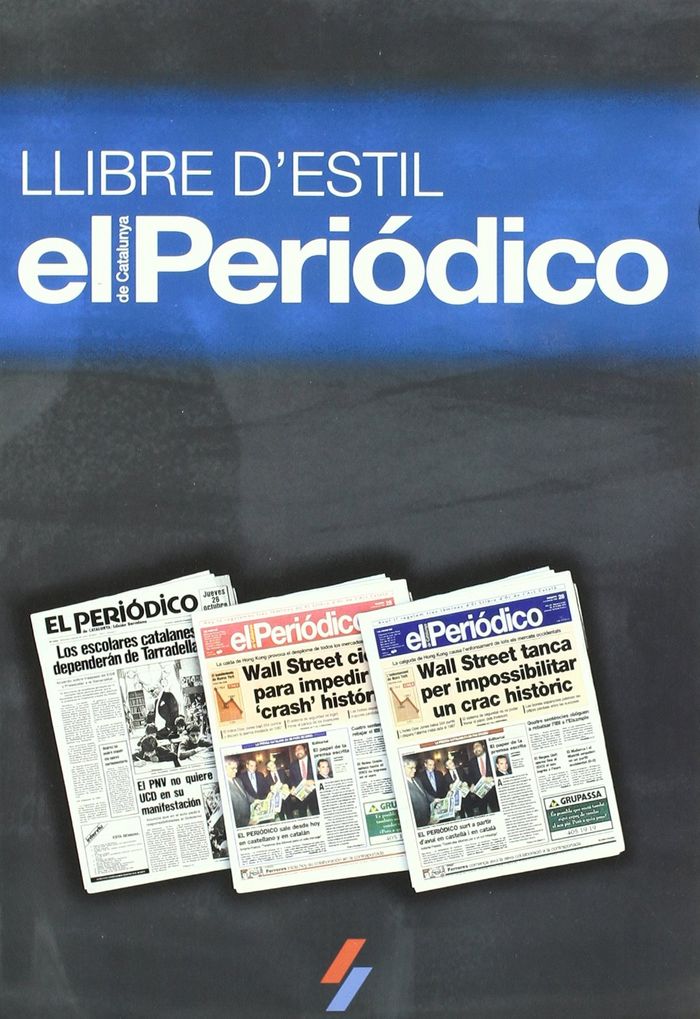 LLIBRE D'ESTIL D'EL PERIODICO DE CATALUNYA | portada del libro
