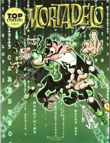 TOP COMIC MORTADELO 9, de IBAÑEZ | portada del libro