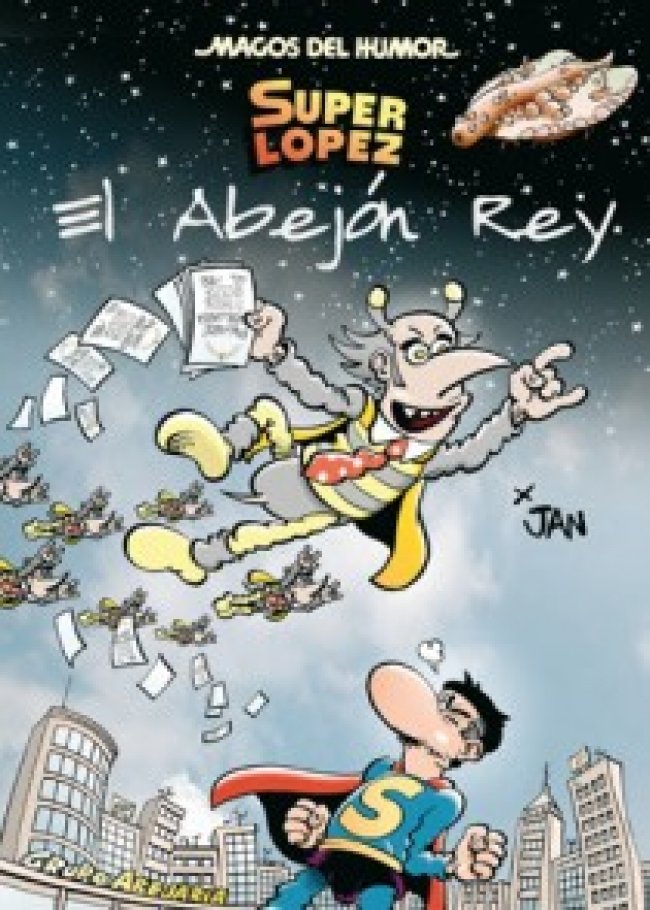 Superlópez. El Abejón Rey (Magos del Humor 148), de Jan, | portada del libro