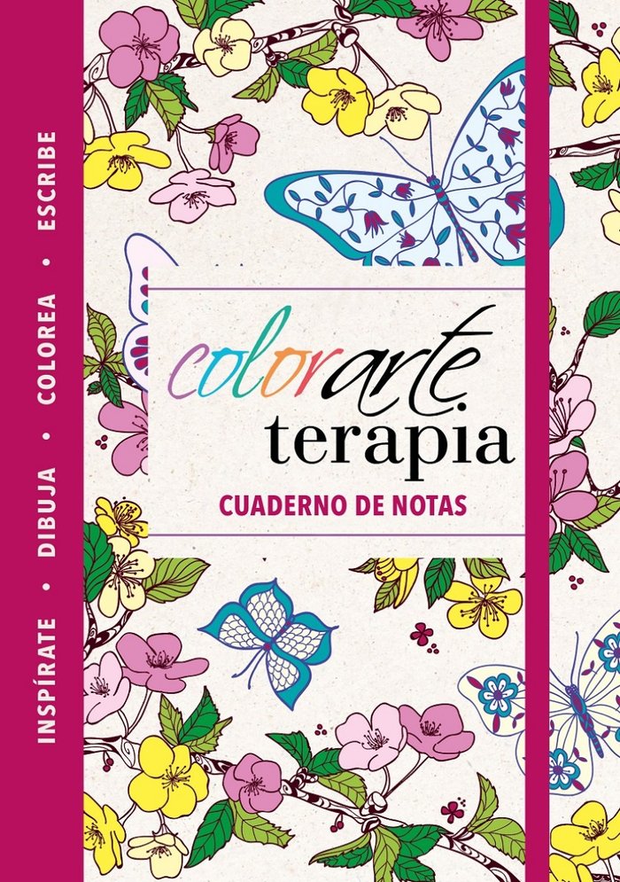 Color ArteTerapia. Cuaderno de notas, de Autores Varios | portada del libro