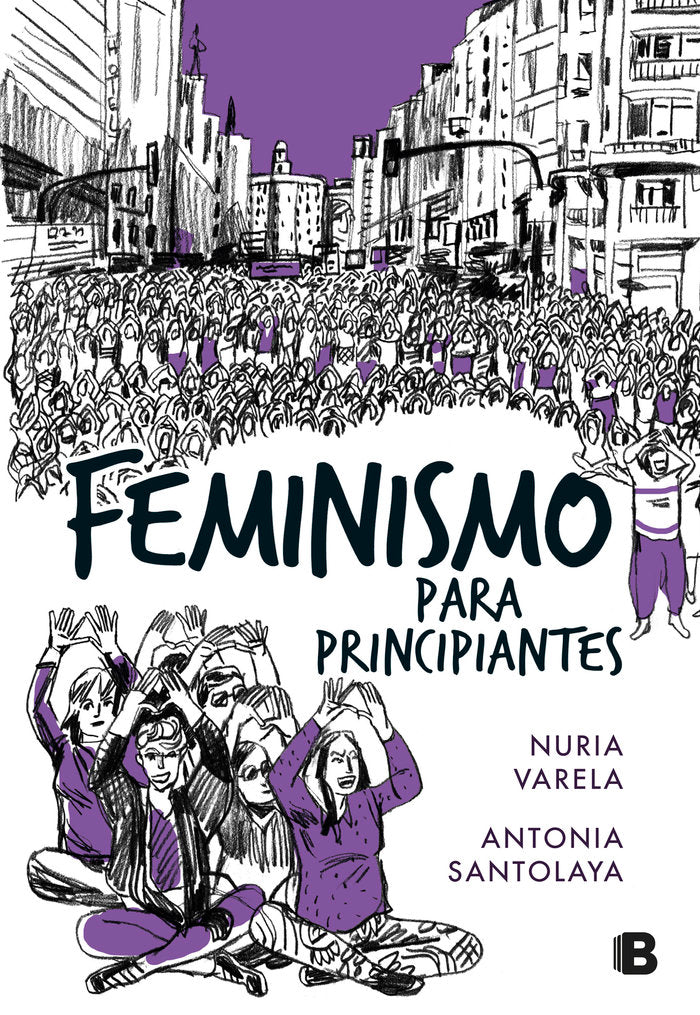Feminismo para principiantes (Cómic Book), de Varela, Nuria | portada del libro