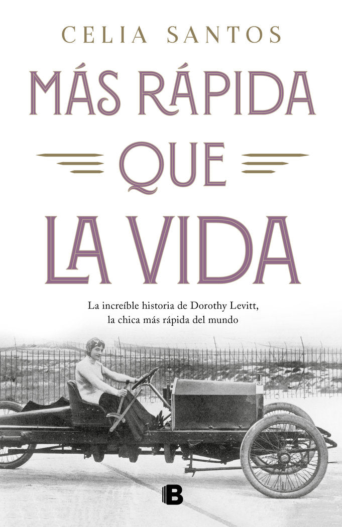 Más rápida que la vida, de Santos | portada del libro