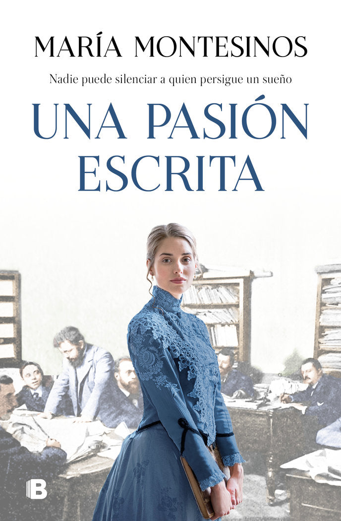 Una pasión escrita, de Montesinos, María | portada del libro