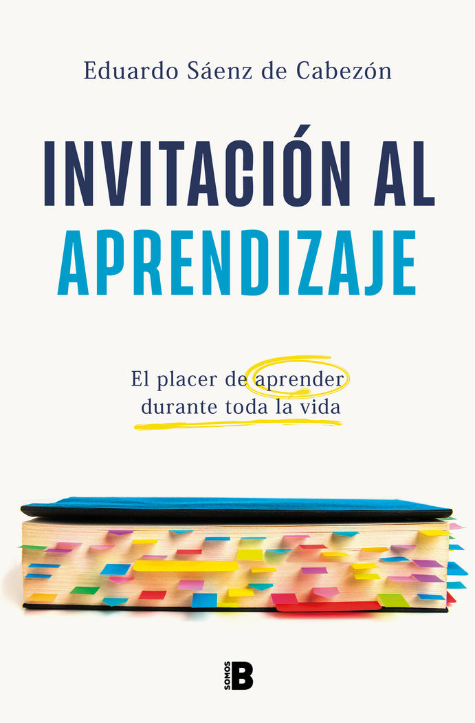 INVITACION AL APRENDIZAJE, de EDUARDO SAENZ DE CABEZON | portada del libro