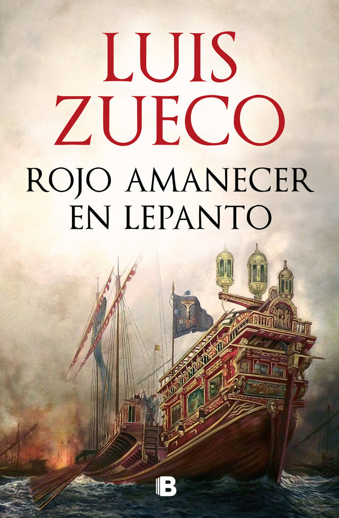 ROJO AMANECER EN LEPANTO, de ZUECO, LUIS | portada del libro