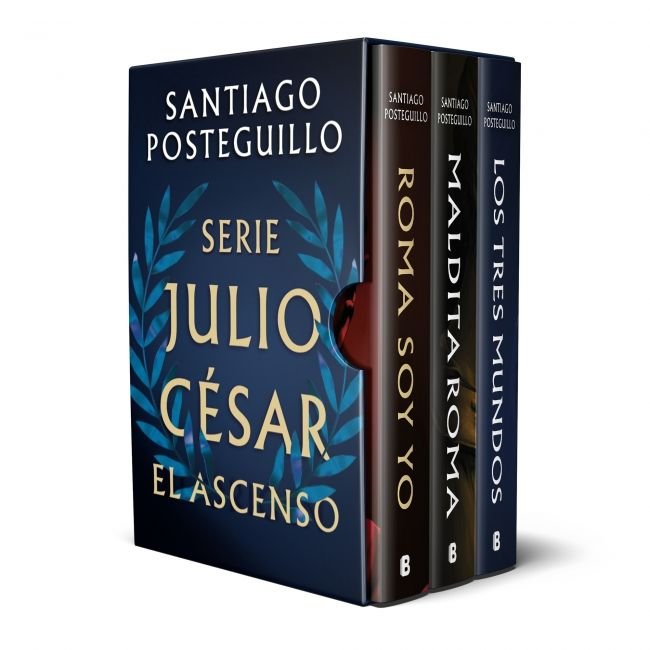 SERIE JULIO CESAR EDICION ESTUCHE CON ROMA SOY YO MALDITA R, de SANTIAGO POSTEGUILLO | portada del libro