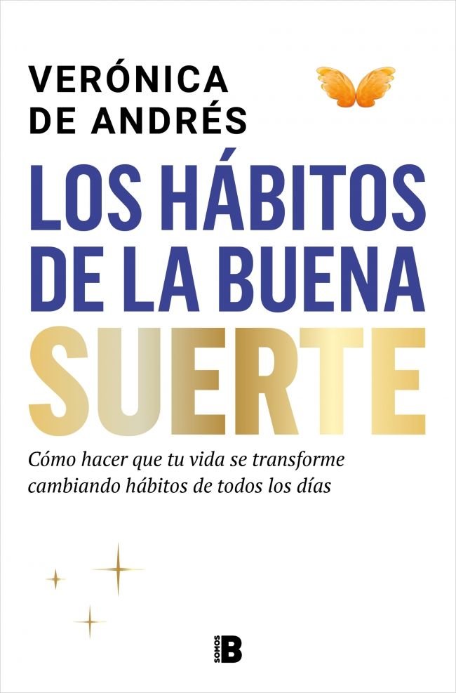 LOS HABITOS DE LA BUENA SUERTE, de VERONICA DE ANDRES | portada del libro