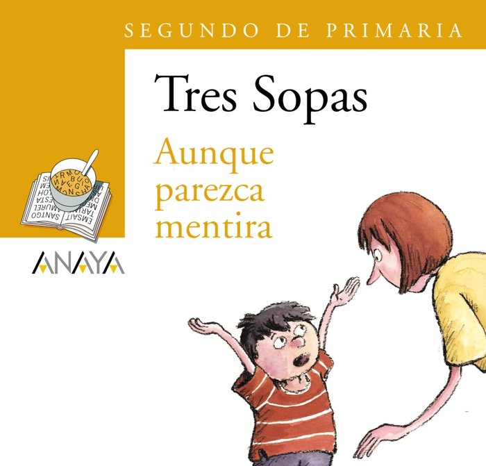 Blíster "Aunque parezca mentira" 2º de Primaria, de Machado, Ana María | portada del libro