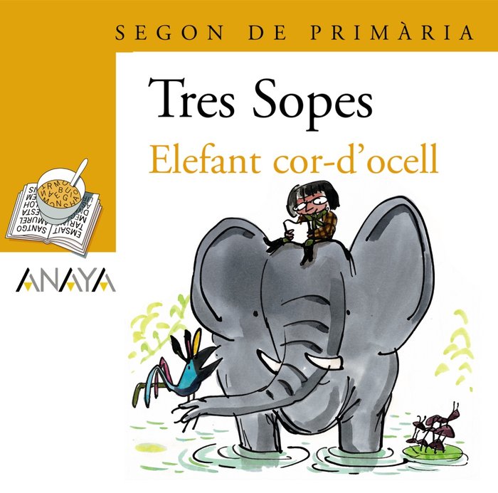 Blíster "Elefant cor-d'ocell" 2º Primaria (C. Valenciana), de Anaya Infantil y Juvenil | portada del libro