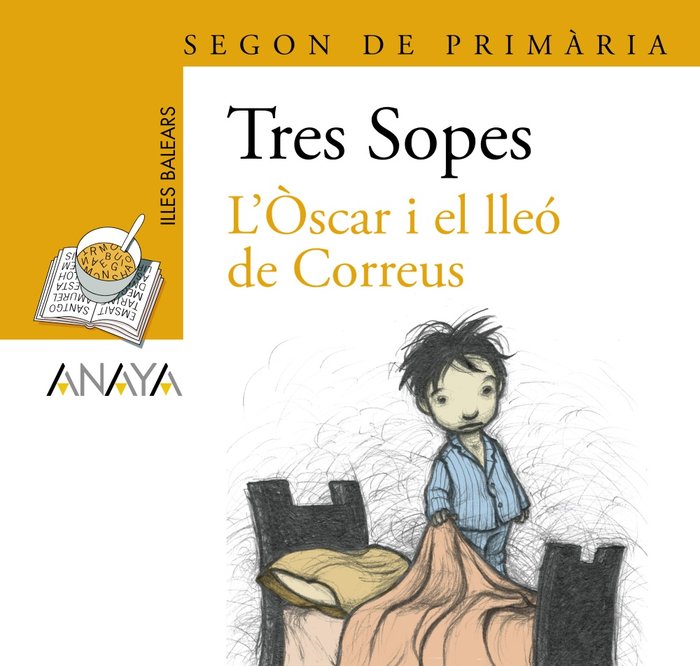 Blíster "L'Òscar i el lleó de Correus" 2º Primaria (Illes Balears), de Anaya Infantil y Juvenil | portada del libro