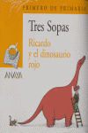 Blíster "Ricardo y el dinosaurio rojo" 1º de Primaria, de Muñoz Puelles, Vicente | portada del libro