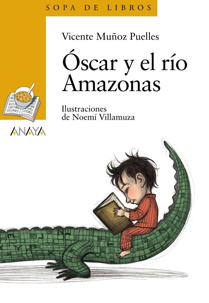 Óscar y el río Amazonas, de Muñoz Puelles, Vicente | portada del libro