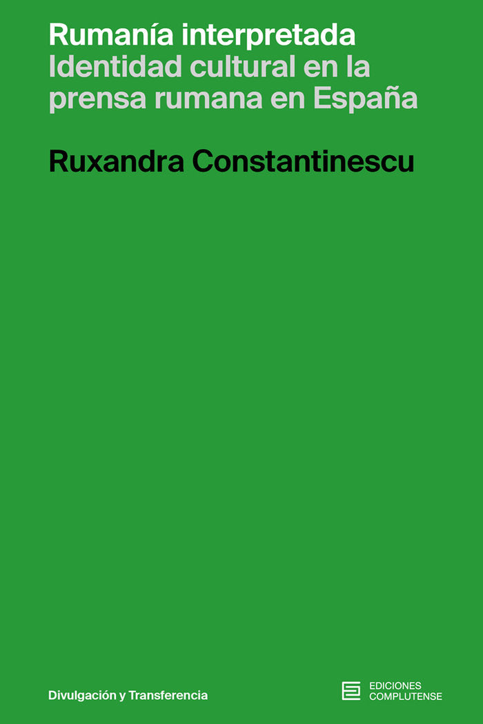 RUMANIA INTERPRETADA., de CONSTANTINESCU, RUXANDRA | portada del libro