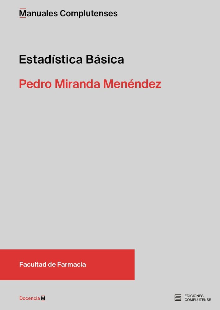 ESTADISTICA BASICA, de MIRANDA MENENDEZ, PEDRO | portada del libro