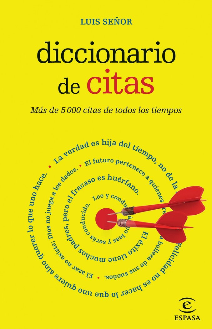 Diccionario de citas, de Señor González, Luis | portada del libro