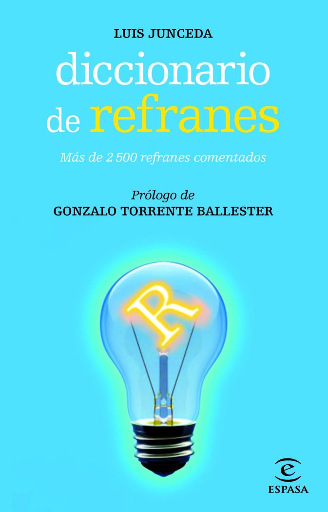 Diccionario de refranes, de Junceda, Luis | portada del libro