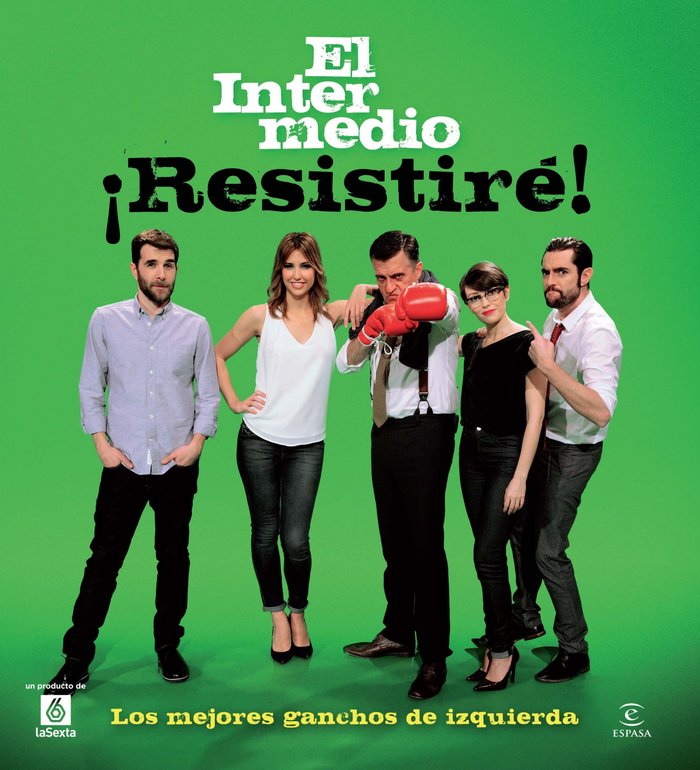¡Resistiré! Los mejores ganchos de izquierda, de El Intermedio | portada del libro