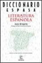 Diccionario de literatura española, de JESUS BREGANTE | portada del libro
