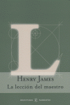 La lección del maestro, de JAMES | portada del libro