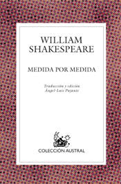 Medida por medida, de Shakespeare | portada del libro