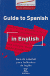 Gu¡a de español para hablantes de inglés, de ESPASA | portada del libro