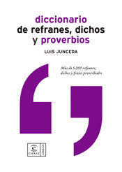 Diccionario de refranes, dichos y proverbios, de Junceda, L. | portada del libro