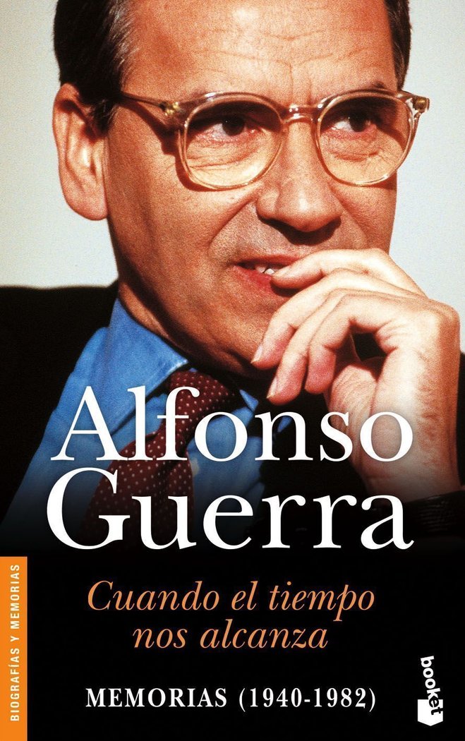 Cuando el tiempo nos alcanza, de GUERRA | portada del libro