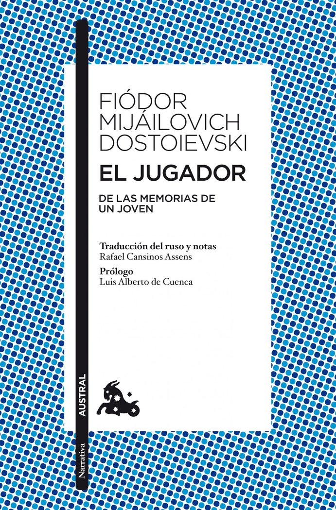 El jugador, de Dostoievski, Fiòdor M. | portada del libro