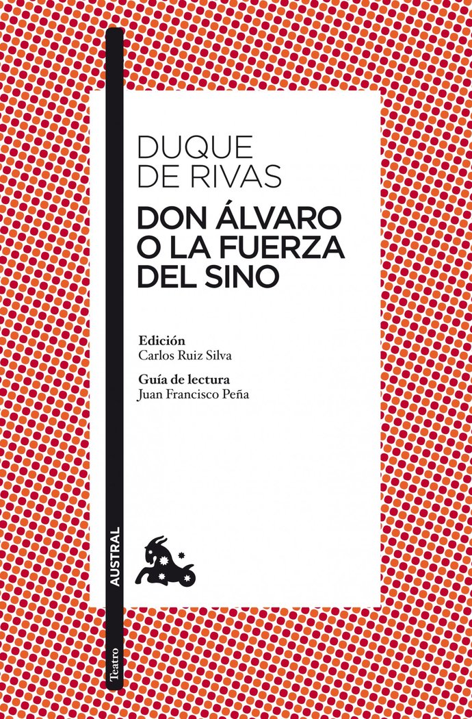 Don Álvaro o La fuerza del sino, de Duque de Rivas | portada del libro