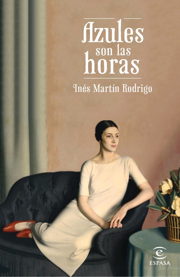 Azules son las horas, de Martín Rodrigo, Inés | portada del libro