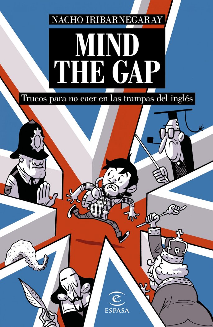 MIND THE GAP. Trucos para no caer en las trampas del inglés, de Iribarnegaray | portada del libro