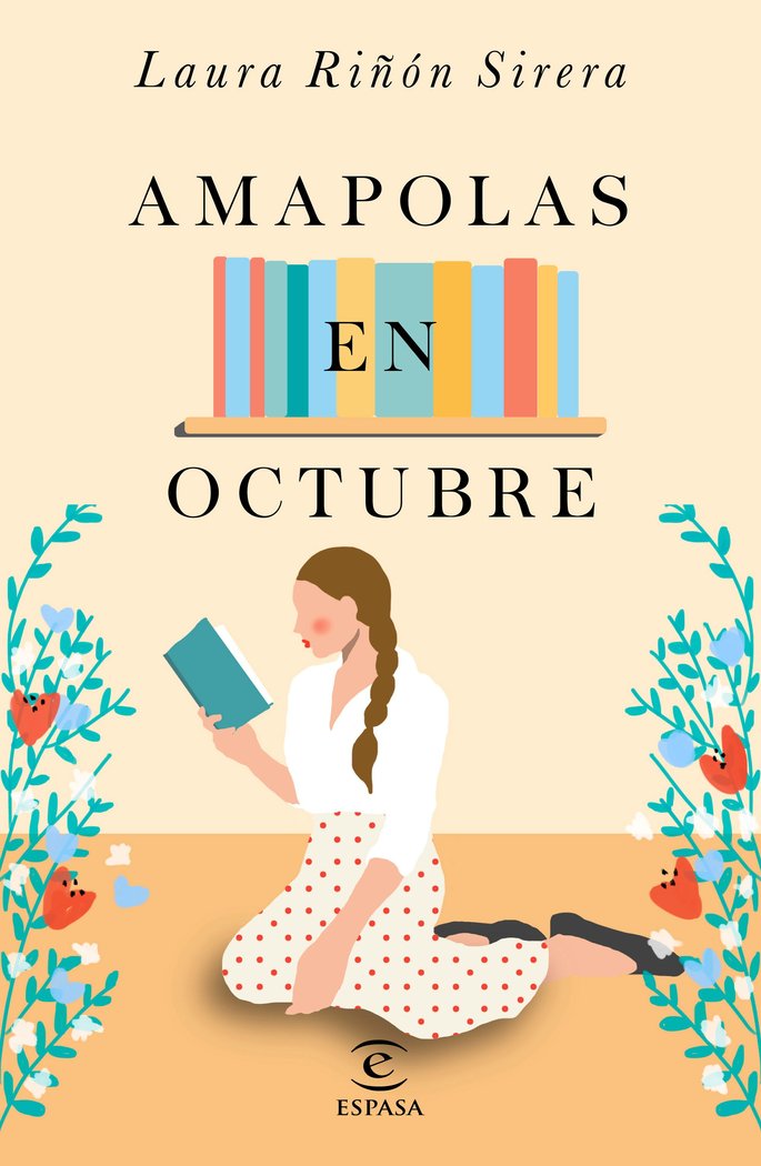 AMAPOLAS EN OCTUBRE, de LAURA RIÑON | portada del libro