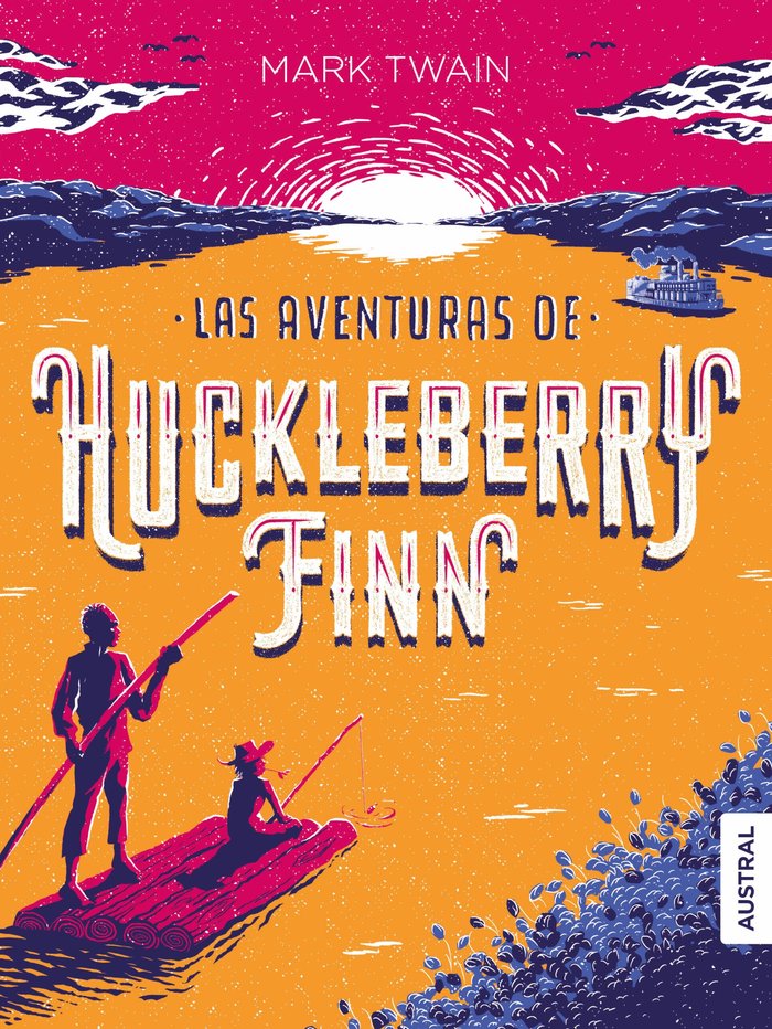 Las aventuras de Huckleberry Finn, de Twain, Mark | portada del libro