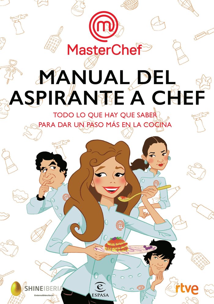 Manual del aspirante a chef, de Shine | portada del libro