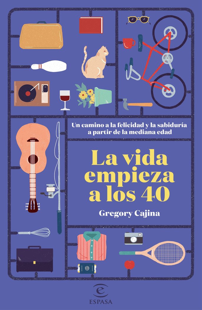 La vida empieza a los 40, de Cajina Heinzkill, Gregory | portada del libro