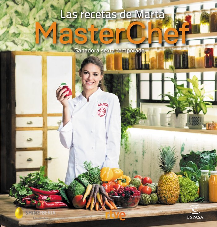 Las recetas de Marta, de CR TVE#Shine | portada del libro