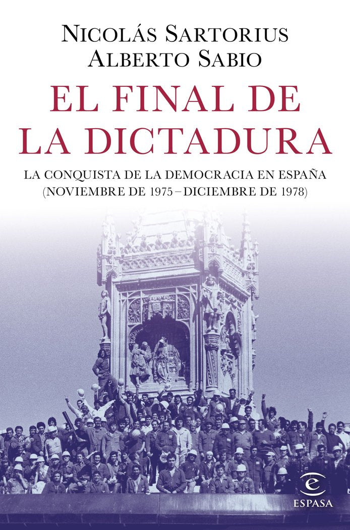 El final de la dictadura, de Sartorius | portada del libro