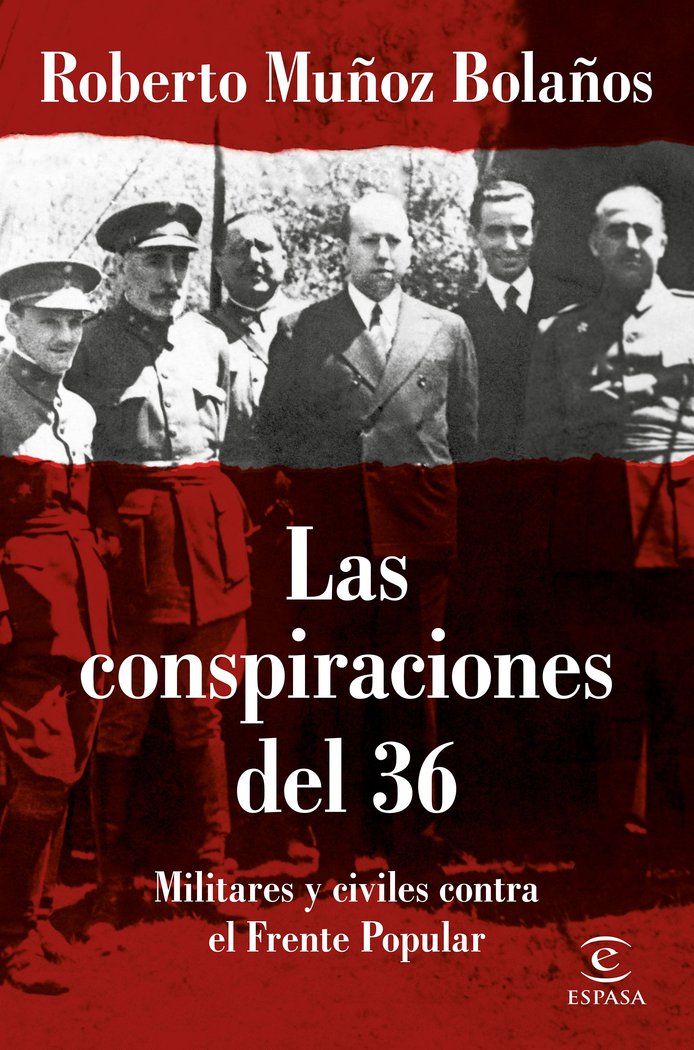 Las conspiraciones del 36, de Muñoz Bolaños | portada del libro