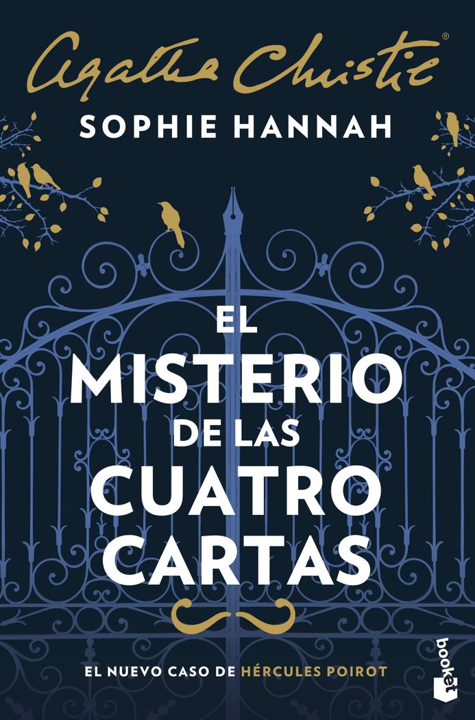 El misterio de las cuatro cartas, de Hannah, Sophie | portada del libro