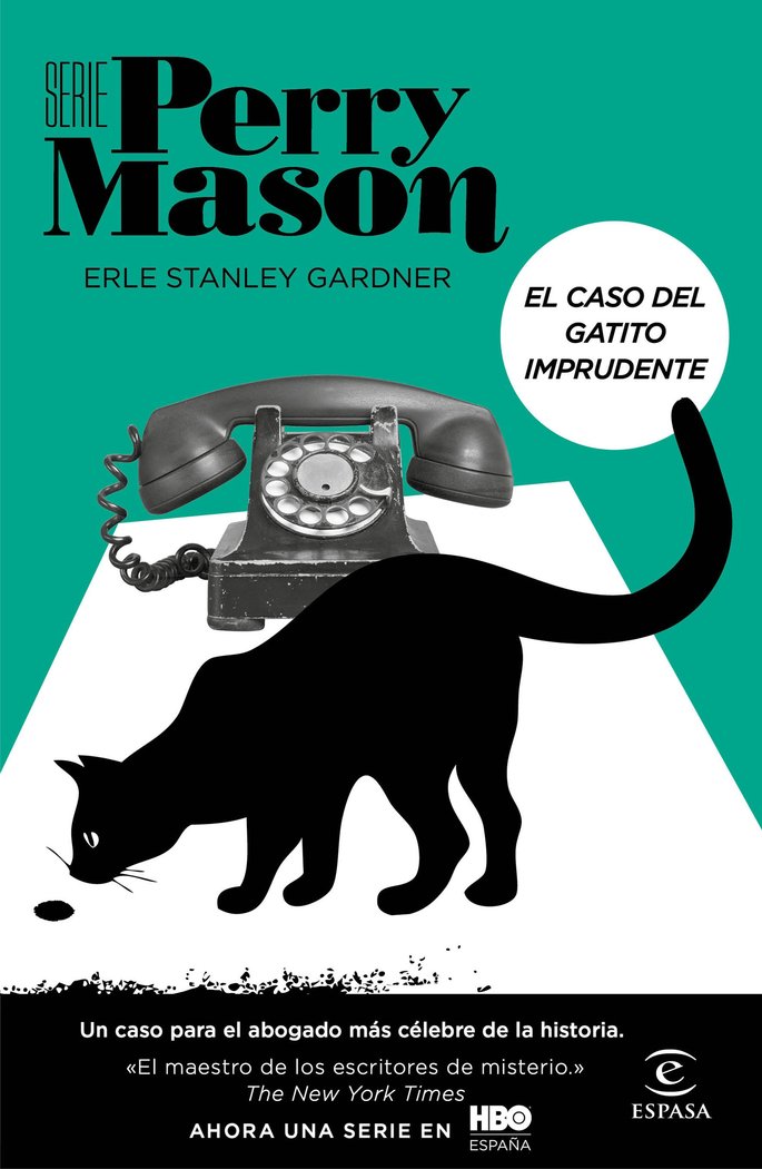 El caso del gatito imprudente (Serie Perry Mason 5), de Gardner, Erle Stanley | portada del libro
