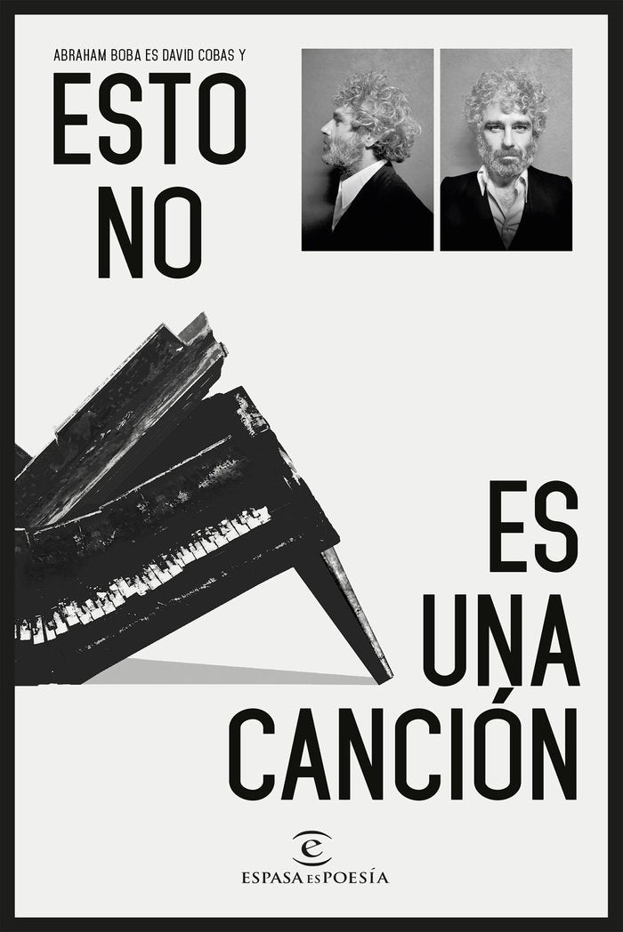 ESTO NO ES UNA CANCION, de ABRAHAM BOBA | portada del libro