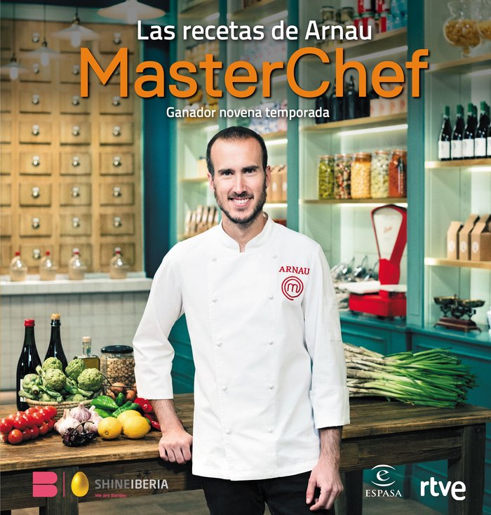 Las recetas de Arnau, de SHINE, RTVE | portada del libro