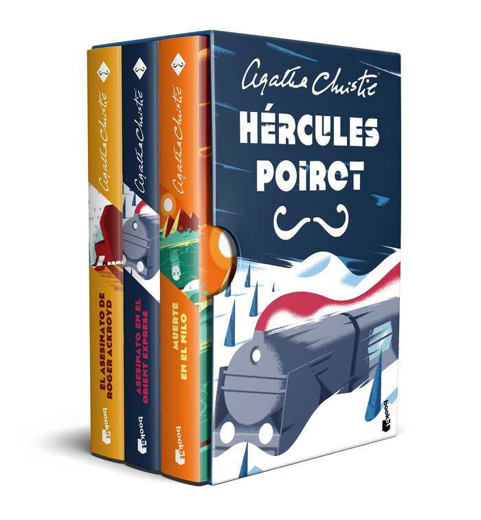 ESTUCHE HERCULES POIROT, de AGATHA CHRISTIE | portada del libro
